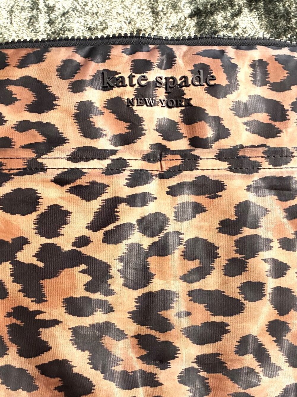 Kate Spade New York Leopard Print Padded Laptop Sleeve Case 13-14"